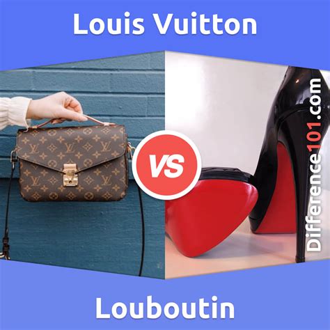 are louis vuitton and christian louboutin the same